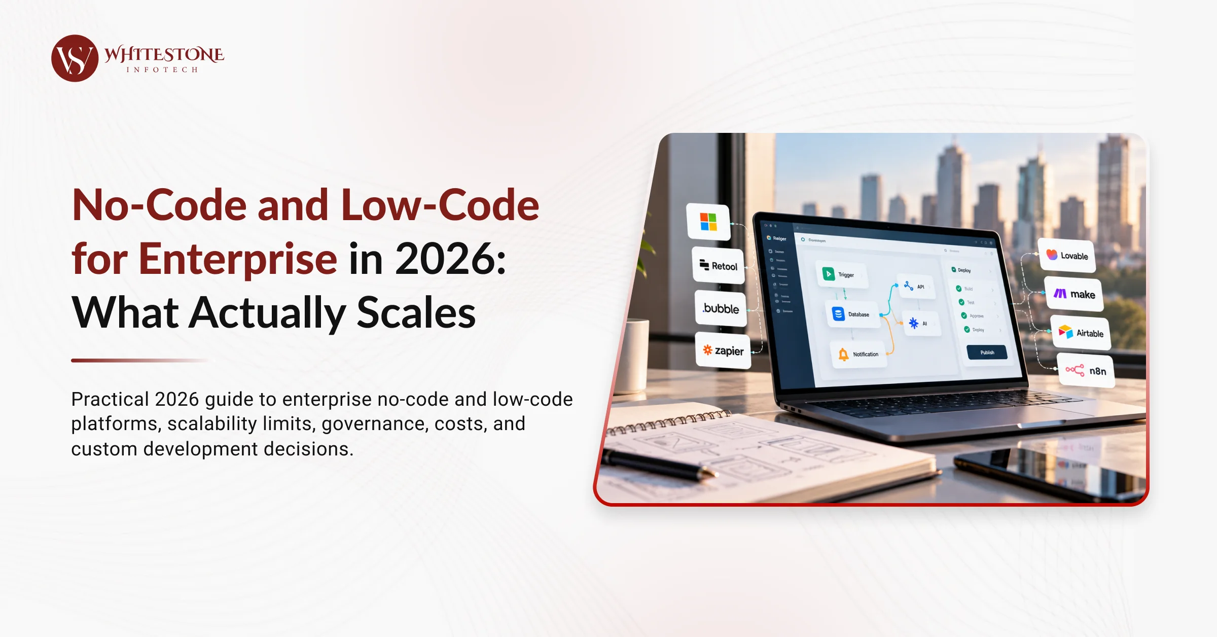 No-Code and Low-Code for Enterprise in 2026: What Actually Scales